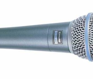 SHURE BETA 58A MICROFONO DINAMICO SUPERCARDIOIDE PER VOCE BETA58