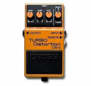 Boss DS2 Turbo Distorsore Effetto a Pedale per chitarra