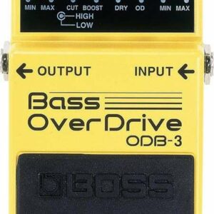 BOSS ODB3 BASS OVERDRIVE EFFETTO A PEDALE PER BASSO DISTORSIONE