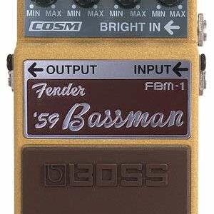 Boss FBM1 Fender Compact Pedal  “Bassman” Effetto a Pedale per chitarra