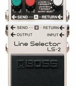 BOSS LS2 LINE SELECTOR EFFETTO A PEDALE PER CHITARRA E BASSO  LS-2