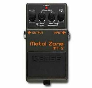 Boss MT2 Distorsore Metal Zone  EFFETTO A PEDALE Per Chitarra