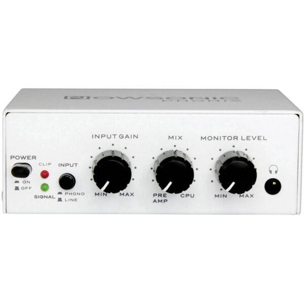 NOWSONIC PHONIX PHONO PREAMPLIFICATORE A DUE CANALI USB
