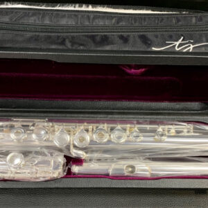 TREVOR JAMES 3015 ROEA SRL W FLAUTO TRAVERSO FORI APERTI CON BOCCOLA IN ARGENTO TIPO SANKYO 3015ROEA
