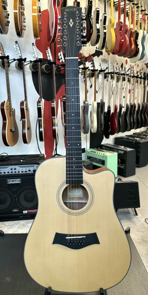 VERMONT D112CE-N CHITARRA ACUSTICA 12 CORDE ELETTRIFICATA