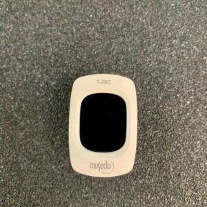 MUSEDO T-29C BIANCO ACCORDATORE A CLIP CROMATICO PER CHITARRA T29C WH