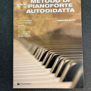 IVANO BORGAZZI METODO DI PIANOFORTE AUTODIDATTA LIBRO CON CD VOLONTE&CO