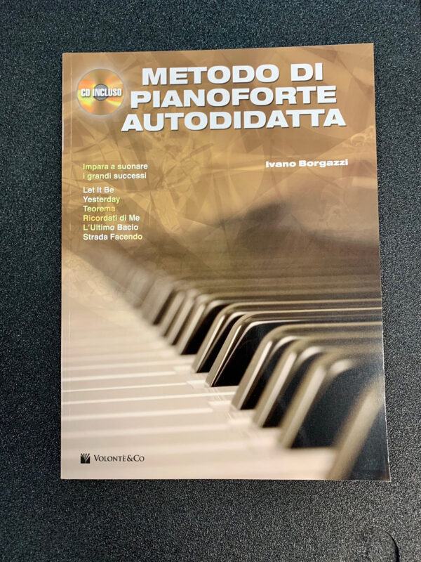 IVANO BORGAZZI METODO DI PIANOFORTE AUTODIDATTA LIBRO CON CD VOLONTE&CO