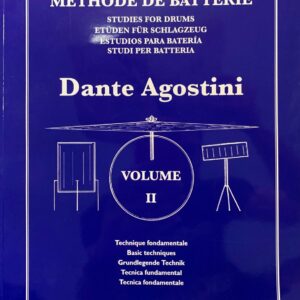 DANTE AGOSTINI LIBRO METODO PER BATTERIA VOLUME 2