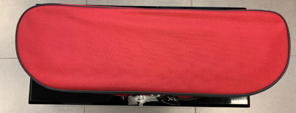 DOMUS MUSICA CVL1040 ASTUCCIO CUSTODIA PER VIOLINO 4/4 CON IGROMETRO ROSSO
