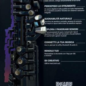 YAMAHA YDS150 SAX SASSOFONO DIGITALE  ELETTRONICO YDS-150 OCCASIONE USATO IN GARANZIA 12 MESI