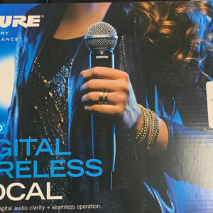 SHURE GLXD24EZ2 BETA58 RADIOMICROFONO SISTEMA PALMARE DIGITALE WIRELESS PER VOCE SHURE GLXD24E/BETA5