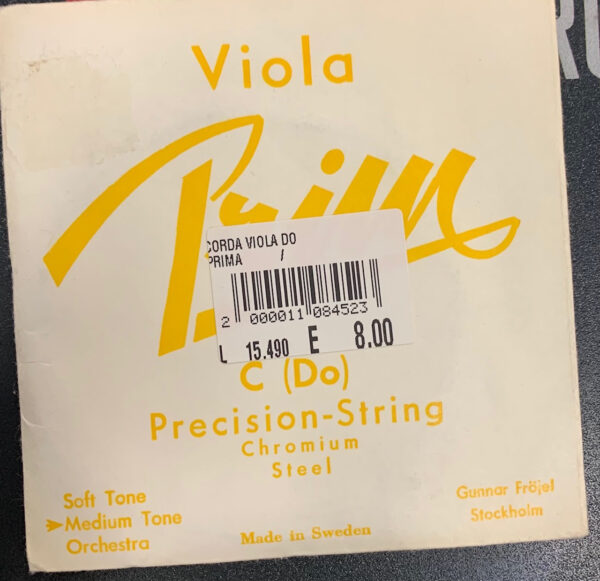 PRIM PRECISION STRINGS MEDIUM TONE CORDA DO VIOLA C