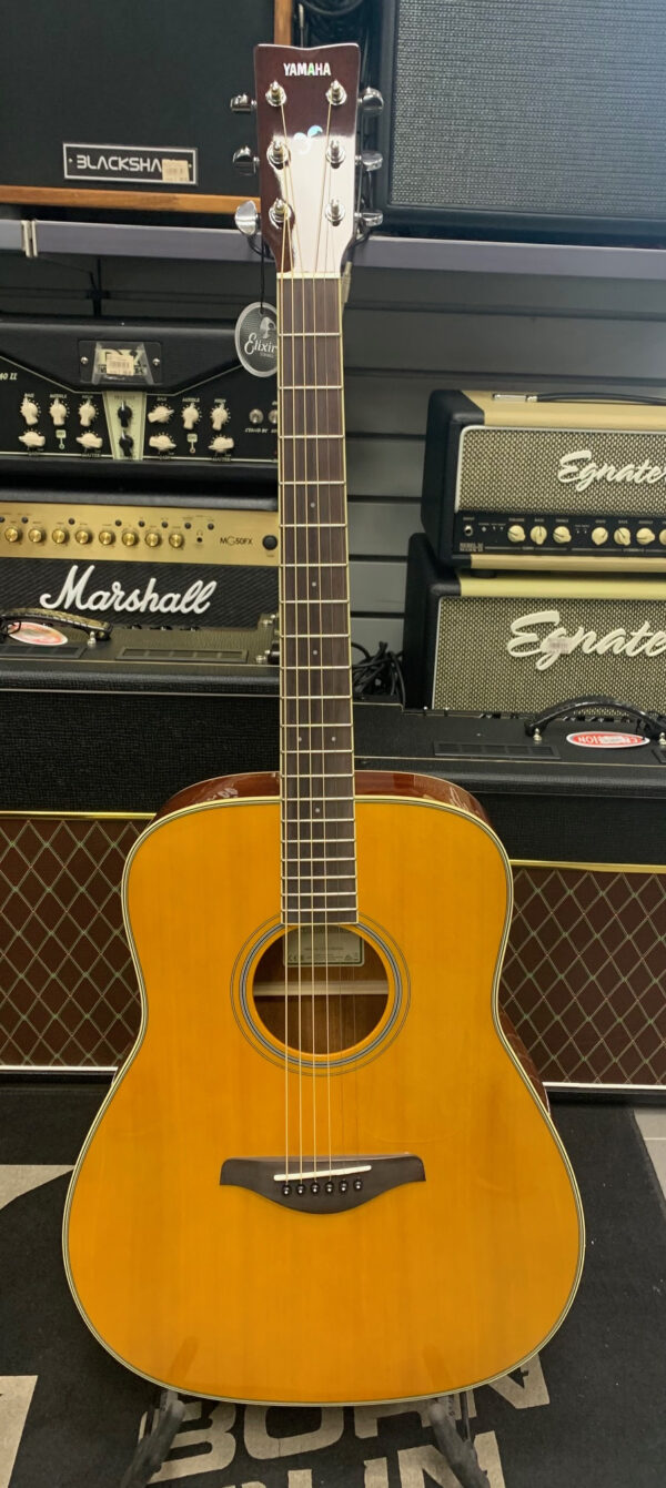 YAMAHA TRANSACOUSTIC FGTA AVT CHITARRA ACUSTICA DREADNOUGHT ELETTRIFICATA
