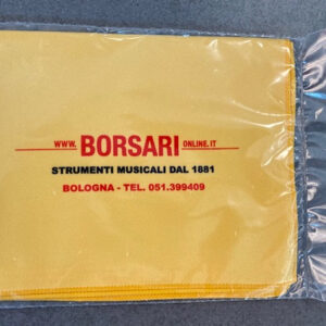 BORSARI STRUMENTI MUSICALI PANNO STRACCETTO IN MICROFIBRA MORBIDA PER LUCIDARE