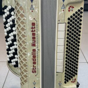 STRADELLA MUSETTE FISARMONICA CROMATICA 120 BASSI CON ASTUCCIO OCCASIONE USATO IN GARANZIA 12 MESI