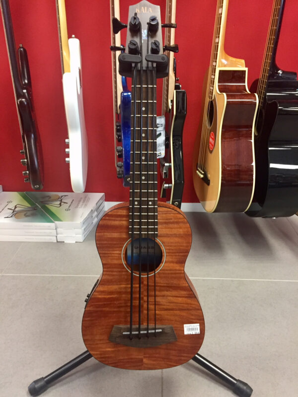 KALA U-BASS EMFS UKULELE BASSO ELETTRIFICATO IN MOGANO EM-FS