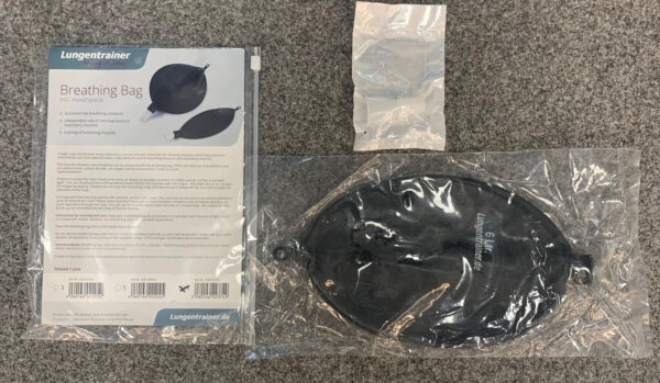 LUNGENTRAINER BREAATHING BAG SACCA PALLONE CON BECCUCCIO PER SVILUPPO POLMONARE