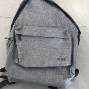 UBG9W17 ZAINO ZAINETTO DI  COLORE BLU E GRIGIO PER CONTENERE FLAUTO E  OTTAVINO PIU SPARTITI ED ACCE
