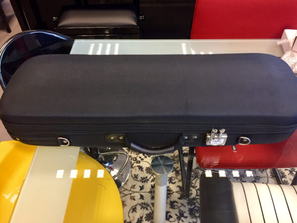 CROSON C501025 ASTUCCIO CUSTODIA RETTANGOLARE SAGOMATO PER VIOLINO CON IGROMETRO