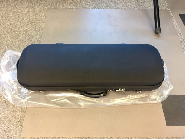 CROSON ASTUCCIO CUSTODIA RETTANGOLARE  PER VIOLINO CON IGROMETRO.