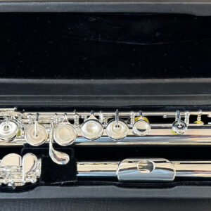 SANKYO PRIMA CF201 CE FLAUTO TRAVERSO ARTIGIANALE PROFESSIONALE  CON TESTATA IN ARGENTO CF-201CE
