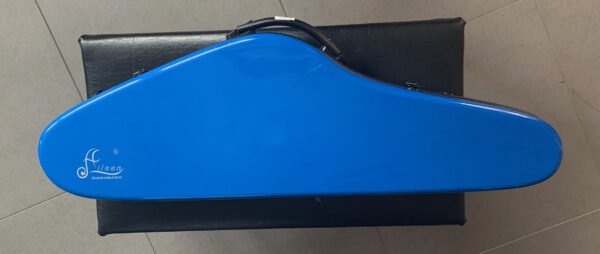 DOMUS MUSICA CVL1050B ASTUCCIO CUSTODIA PER VIOLINO 4/4 RIGIDA SAGOMATA BLU