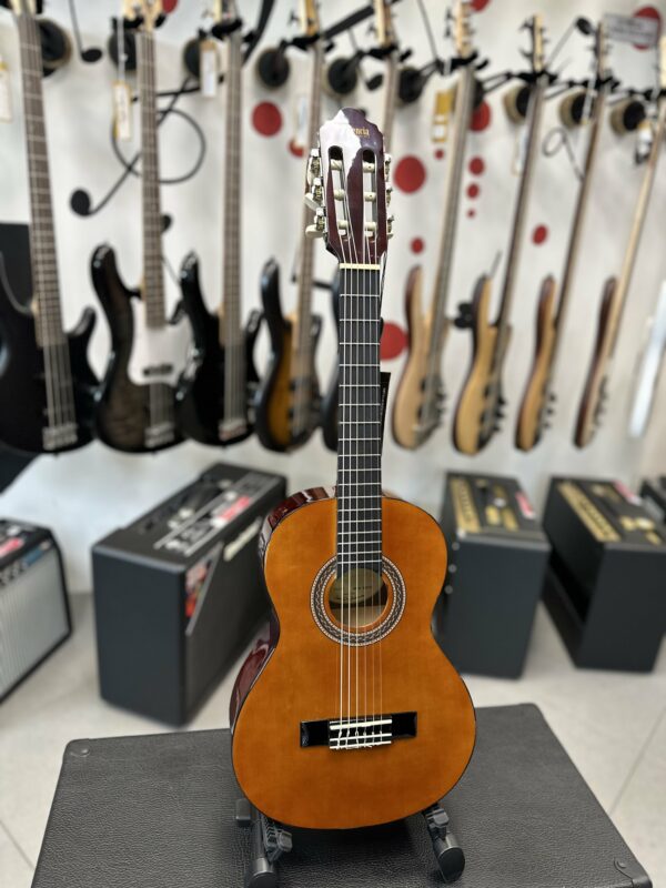 VALENCIA KIT VC150 CHITARRA CLASSICA 1/4 CON BORSA E ACCORDATORE A CLIP VC-150
