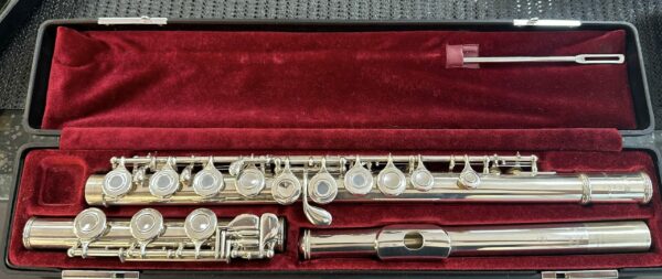 YAMAHA YFL461 FLAUTO TRAVERSO + TESTATA  AM OCCASIONE USATO IN GARANZIA 12 MESI YFL-461