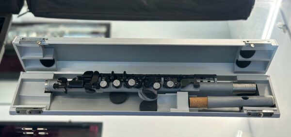GUO FLUTES NEW VOICE G TREBLE OTTAVINO PICCOLO IN SOL PROFESSIONALE IN PLASTICA GRIGIA OCCASIONE USA