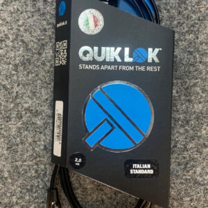 QUIKLOK ITST/JS2RCA-2 CAVO JACK 6,3 TRS/2 RCA LUNGHEZZA 2 MT