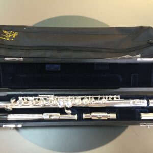 FLORIAN  KINDER JUNIOR JU200 FLUTE FLAUTO TRAVERSO PER BAMBINI DISCENDENTE AL RE CON DOPPIA TESTATA