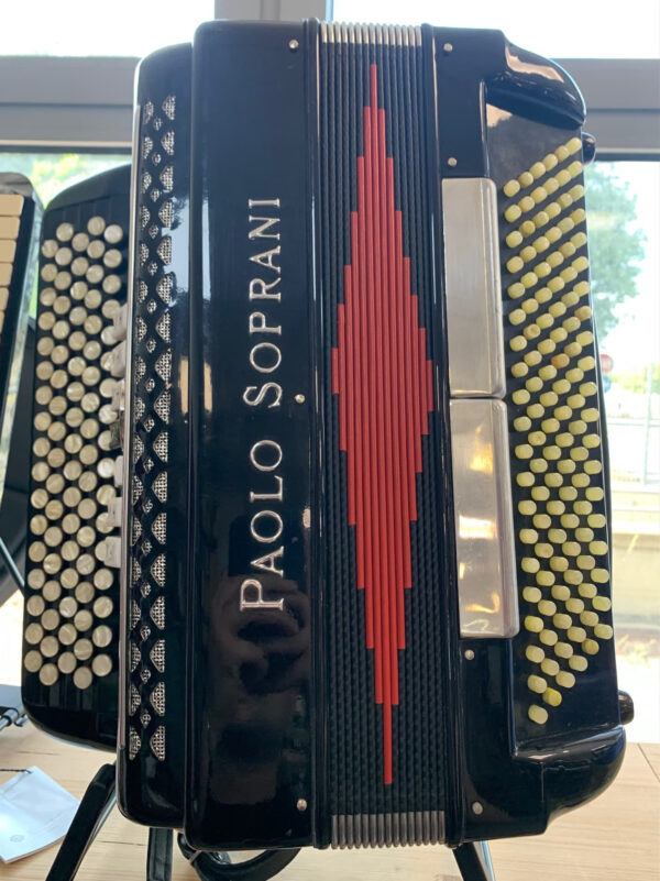 PAOLO SOPRANI FISARMONICA CROMATICA 120 BASSI OCCASIONE USATO IN GARANZIA 12 MESI