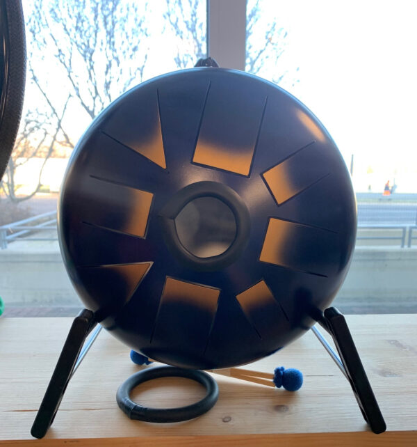 GENERAL CASTER DRUM ORIGINAL HANK  STRUMENTO A PERCUSSIONE 8 NOTE IN LA AKEBONO PENTATONICO CON BATT