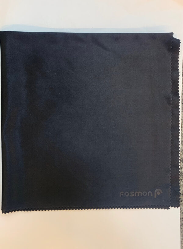 BORSARI PANNO NERO PROFESSIONALE IN MICROFIBRA PER LA LUCIDATURA DEL FLAUTO TRAVERSO