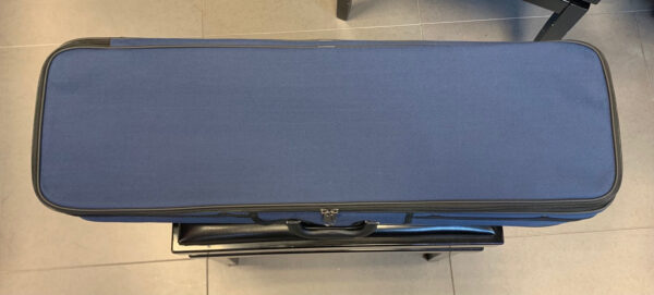 DOMUS MUSICA CVL3020B ASTUCCIO CUSTODIA RETTANGOLARE CON IGROMETRO PER VIOLINO 4/4 CVL-3020-BLU