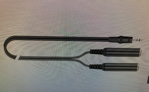 INCO AY13SD CAVO ADATTATORE 3 MT 1 JACK TRS 3,5 2 PRESE JACK 6,3 FEMMINA