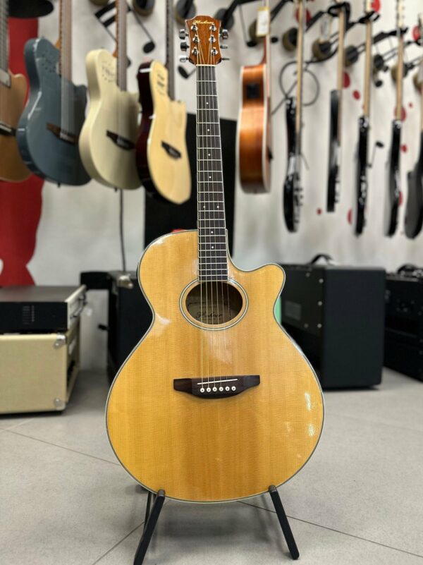 HOHNER HEA-55CEQ-N CHITARRA ACUSTICA ELETTRICA NATURAL CON CASE RIGIDA OCCASIONE USATA IN GARANZIA 1
