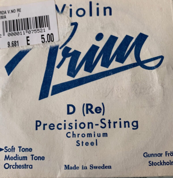 PRIM PRECISION STRINGS  CORDA RE  PER VIOLINO D
