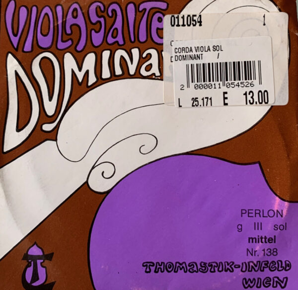THOMASTIK VIOLASAITE DOMINANT CORDA SOL PER VIOLA G