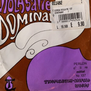 THOMASTIK VIOLASAITE DOMINANT 137 CORDA RE PER VIOLA D