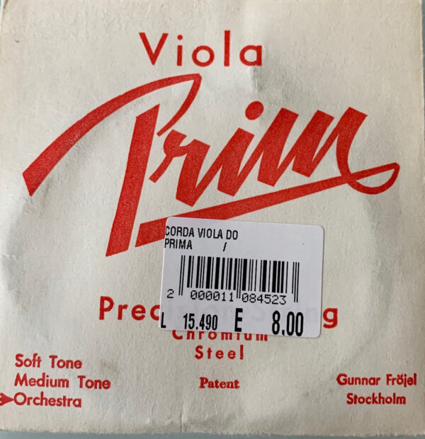 PRIM PRECISION STRINGS CORDA DO VIOLA C