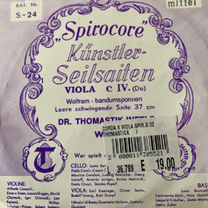 THOMASTIK INFELD SPIROCORE  CORDA DO PER VIOLA C