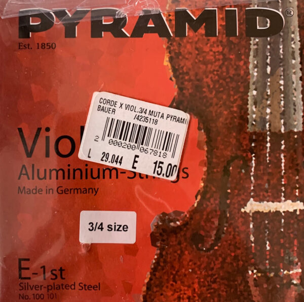 PYRAMID MUTA CORDE PER VIOLINO 3/4