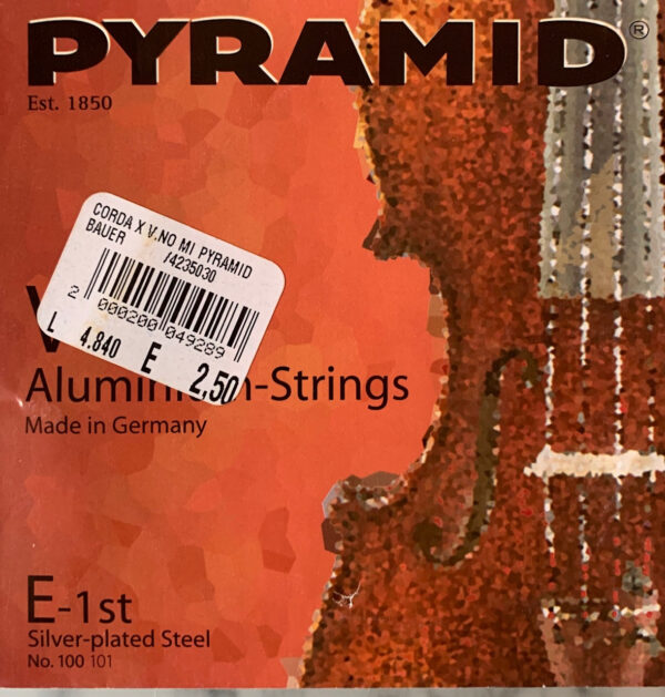 PYRAMID E-1ST CORDA MI PER VIOLINO E