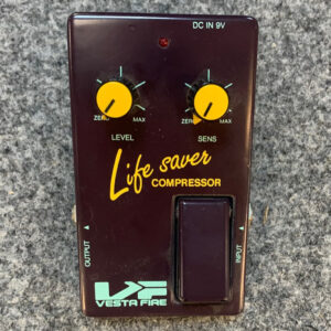 VESTA FIRE LIFE SAVER PEDALE COMPRESSORE PER CHITARRA OCCASIONE USATO IN GARANZIA 12 MESI