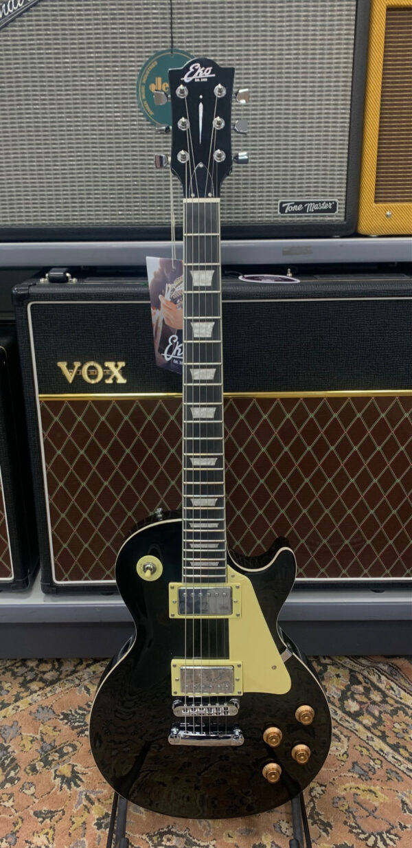 EKO VL480 BK REFURBISHED  CHITARRA ELETTRICA NERA VL-480
