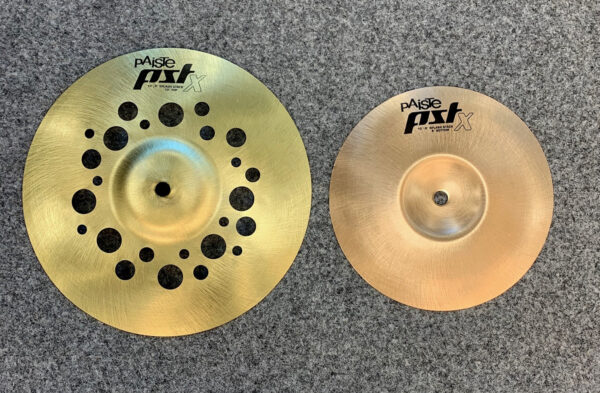 PAISTE PSTX SWISS SPLASH 10"/08" SET PIATTI SPLASH PER BATTERIA
