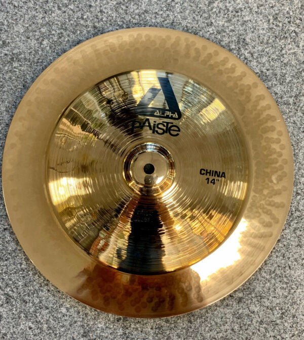 PAISTE ALPHA BRILLANT 14" CHINA PIATTO PER BATTERIA