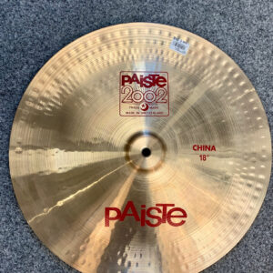 PAISTE 2002 CLASSIC CHINA 18″ PIATTO PER BATTERIA 18 POLLICI